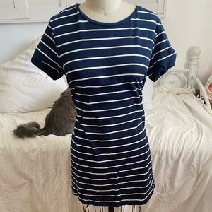 Lulus striped t shirt dress